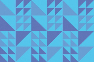 Üçgen ve Üçgen Şekiller ve Tasarımlar Mavi Renkler Karıncalı Doku Geometrik Desenli Soyut Desen Arkaplan