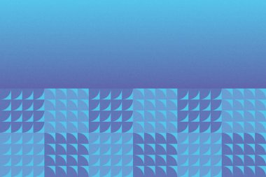 Dalgalı Eğri Dairesel ve Dairesel Şekiller ve Tasarımlar Mavi Renkler Kütleli Doku Modern Soyut Arkaplan Geometrik Arkaplan