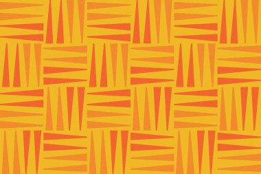 Üçgen ve Üçgen Şekiller ve Tasarımlar Turuncu ve Sarı Renkler Taneli Doku Geometrik Desen Soyut Düzen Geometrik Arkaplan