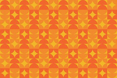 Dairesel ve Çember Şekiller ve Tasarımlar Turuncu ve Sarı Renkler Kütleli Doku Geometrik Desen Soyut Desenli Arkaplan