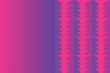 Dalgalı Eğri Dairesel ve Dairesel Şekiller ve Tasarımlar Mor ve Kırmızı Renkler Kütleli Doku Modern Soyut Arkaplan Geometrik Arkaplan