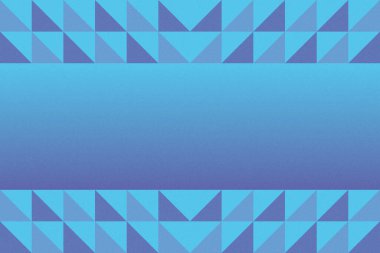 Üçgen ve Üçgen Şekiller ve Tasarımlar Mavi Renkler Taneli Doku Modern Soyut Arkaplan Geometrik Arkaplan