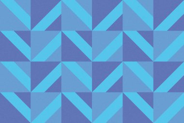 Üçgen ve Üçgen Şekiller ve Tasarımlar Mavi Renkler Karıncalı Doku Geometrik Desenli Soyut Desen Arkaplan