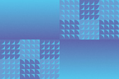 Dalgalı Eğri Dairesel ve Dairesel Şekiller ve Tasarımlar Mavi Renkler Kütleli Doku Modern Soyut Arkaplan Geometrik Arkaplan