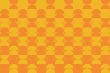 Dairesel ve Çember Şekiller ve Tasarımlar Turuncu ve Sarı Renkler Kütleli Doku Geometrik Desen Soyut Desenli Arkaplan