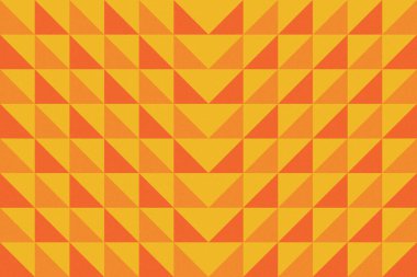 Üçgen ve Üçgen Şekiller ve Tasarımlar Turuncu ve Sarı Renkler Taneli Doku Geometrik Desen Soyut Düzen Geometrik Arkaplan