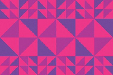 Üçgen ve Üçgen Şekiller ve Tasarımlar Mor ve Kırmızı Renkler Karıncalı Doku Geometrik Desen Soyut Düzen Geometrik Arkaplan