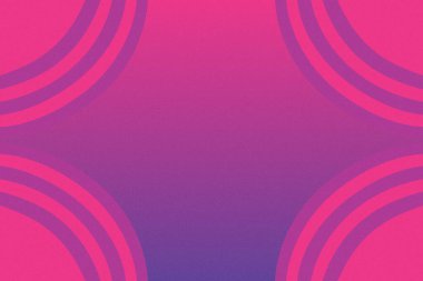 Dalgalı Eğri Dairesel ve Dairesel Şekiller ve Tasarımlar Mor ve Kırmızı Renkler Kütleli Doku Modern Soyut Arkaplan Geometrik Arkaplan