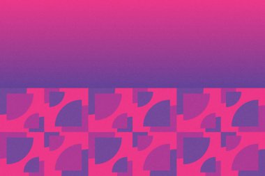 Dalgalı Eğri Dairesel ve Dairesel Şekiller ve Tasarımlar Mor ve Kırmızı Renkler Kütleli Doku Modern Soyut Arkaplan Geometrik Arkaplan