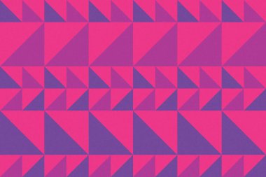 Üçgen ve Üçgen Şekiller ve Tasarımlar Mor ve Kırmızı Renkler Karıncalı Doku Geometrik Desen Soyut Düzen Geometrik Arkaplan