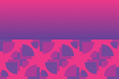 Dalgalı Eğri Dairesel ve Dairesel Şekiller ve Tasarımlar Mor ve Kırmızı Renkler Kütleli Doku Modern Soyut Arkaplan Geometrik Arkaplan