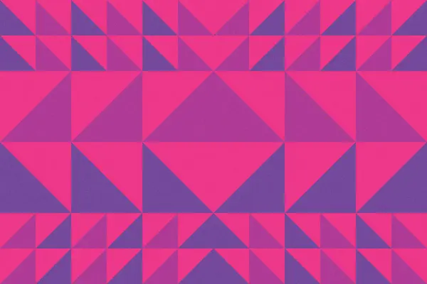 Üçgen ve Üçgen Şekiller ve Tasarımlar Mor ve Kırmızı Renkler Karıncalı Doku Geometrik Desen Soyut Düzen Geometrik Arkaplan