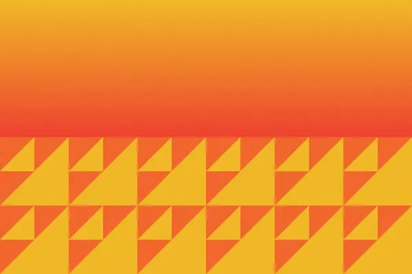 Üçgen ve Üçgen Şekiller ve Tasarımlar Turuncu ve Sarı Renkler Taneli Doku Modern Soyut Arkaplan Geometrik Arkaplan