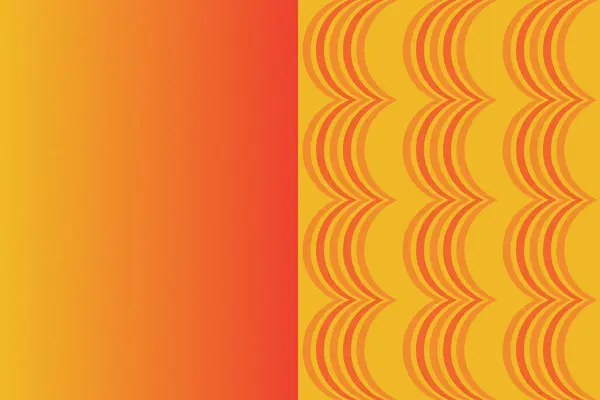 Dalgalı Eğri Dairesel ve Dairesel Şekiller ve Tasarımlar Turuncu ve Sarı Renkler Karıncalı Doku Modern Soyut Arkaplan Geometrik Arkaplan