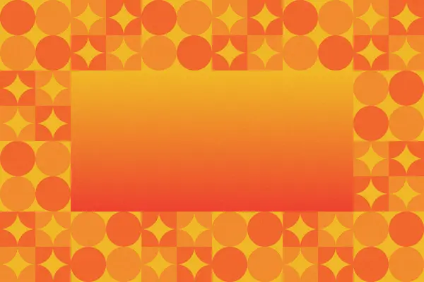 Dalgalı Eğri Dairesel ve Dairesel Şekiller ve Tasarımlar Turuncu ve Sarı Renkler Karıncalı Doku Modern Soyut Arkaplan Geometrik Arkaplan