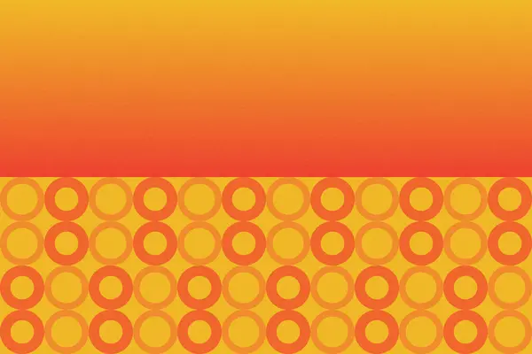 Dalgalı Eğri Dairesel ve Dairesel Şekiller ve Tasarımlar Turuncu ve Sarı Renkler Karıncalı Doku Modern Soyut Arkaplan Geometrik Arkaplan