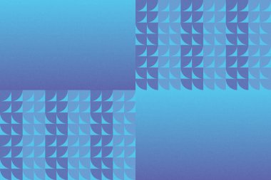 Dalgalı Eğri Dairesel ve Dairesel Şekiller ve Tasarımlar Mavi Renkler Kütleli Doku Modern Soyut Arkaplan Geometrik Arkaplan