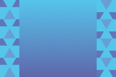 Üçgen ve Üçgen Şekiller ve Tasarımlar Mavi Renkler Taneli Doku Modern Soyut Arkaplan Geometrik Arkaplan