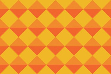 Üçgen ve Üçgen Şekiller ve Tasarımlar Turuncu ve Sarı Renkler Taneli Doku Modern Soyut Arkaplan Geometrik Arkaplan