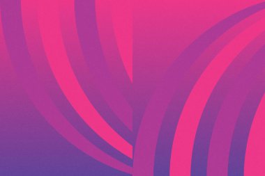 Dalgalı Eğri Dairesel ve Dairesel Şekiller ve Tasarımlar Mor ve Kırmızı Renkler Kütleli Doku Modern Soyut Arkaplan Geometrik Arkaplan