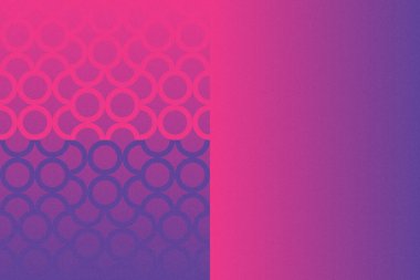 Dalgalı Eğri Dairesel ve Dairesel Şekiller ve Tasarımlar Mor ve Kırmızı Renkler Kütleli Doku Modern Soyut Arkaplan Geometrik Arkaplan