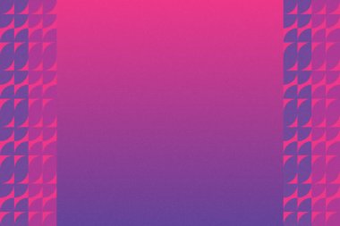 Dalgalı Eğri Dairesel ve Dairesel Şekiller ve Tasarımlar Mor ve Kırmızı Renkler Kütleli Doku Modern Soyut Arkaplan Geometrik Arkaplan