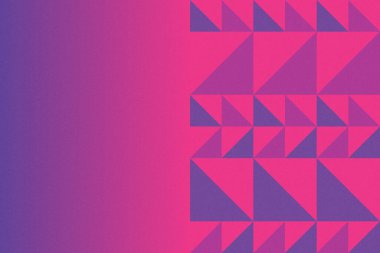 Üçgen ve Üçgen Şekiller ve Tasarımlar Mor ve Kırmızı Renkler Kütleli Doku Modern Soyut Arkaplan Geometrik Arkaplan