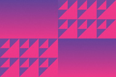 Üçgen ve Üçgen Şekiller ve Tasarımlar Mor ve Kırmızı Renkler Kütleli Doku Modern Soyut Arkaplan Geometrik Arkaplan