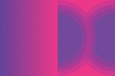 Dalgalı Eğri Dairesel ve Dairesel Şekiller ve Tasarımlar Mor ve Kırmızı Renkler Kütleli Doku Modern Soyut Arkaplan Geometrik Arkaplan