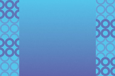 Dalgalı Eğri Dairesel ve Dairesel Şekiller ve Tasarımlar Mavi Renkler Kütleli Doku Modern Soyut Arkaplan Geometrik Arkaplan