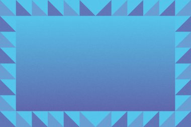 Üçgen ve Üçgen Şekiller ve Tasarımlar Mavi Renkler Taneli Doku Modern Soyut Arkaplan Geometrik Arkaplan