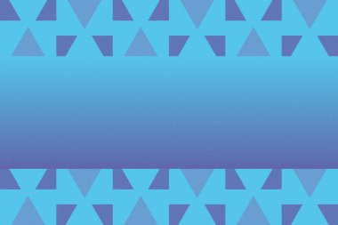 Üçgen ve Üçgen Şekiller ve Tasarımlar Mavi Renkler Taneli Doku Modern Soyut Arkaplan Geometrik Arkaplan