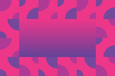 Dalgalı Eğri Dairesel ve Dairesel Şekiller ve Tasarımlar Mor ve Kırmızı Renkler Kütleli Doku Modern Soyut Arkaplan Geometrik Arkaplan