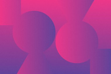 Dalgalı Eğri Dairesel ve Dairesel Şekiller ve Tasarımlar Mor ve Kırmızı Renkler Kütleli Doku Modern Soyut Arkaplan Geometrik Arkaplan