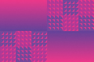 Dalgalı Eğri Dairesel ve Dairesel Şekiller ve Tasarımlar Mor ve Kırmızı Renkler Kütleli Doku Modern Soyut Arkaplan Geometrik Arkaplan