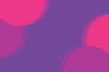 Dalgalı Eğri Dairesel ve Dairesel Şekiller ve Tasarımlar Mor ve Kırmızı Renkler Kütleli Doku Modern Soyut Arkaplan Geometrik Arkaplan