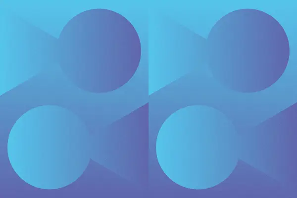 Üçgen ve Çember Şekiller ve Tasarımlar Mavi Renkler Taneli Doku Modern Soyut Arkaplan Geometrik Arkaplan