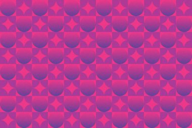 Dalgalı Eğri Dairesel ve Dairesel Şekiller ve Tasarımlar Mor ve Kırmızı Renkler Kütleli Doku Modern Soyut Arkaplan Geometrik Arkaplan