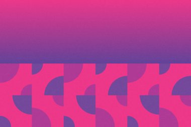 Dalgalı Eğri Dairesel ve Dairesel Şekiller ve Tasarımlar Mor ve Kırmızı Renkler Kütleli Doku Modern Soyut Arkaplan Geometrik Arkaplan