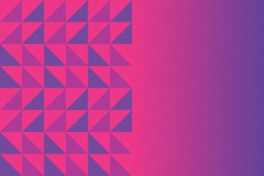 Üçgen ve Üçgen Şekiller ve Tasarımlar Mor ve Kırmızı Renkler Kütleli Doku Modern Soyut Arkaplan Geometrik Arkaplan