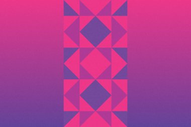 Üçgen ve Üçgen Şekiller ve Tasarımlar Mor ve Kırmızı Renkler Kütleli Doku Modern Soyut Arkaplan Geometrik Arkaplan