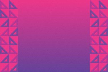 Üçgen ve Üçgen Şekiller ve Tasarımlar Mor ve Kırmızı Renkler Kütleli Doku Modern Soyut Arkaplan Geometrik Arkaplan