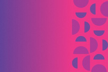 Dalgalı Eğri Dairesel ve Dairesel Şekiller ve Tasarımlar Mor ve Kırmızı Renkler Kütleli Doku Modern Soyut Arkaplan Geometrik Arkaplan