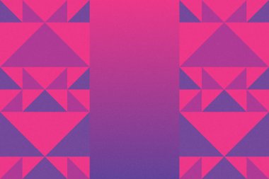 Üçgen ve Üçgen Şekiller ve Tasarımlar Mor ve Kırmızı Renkler Kütleli Doku Modern Soyut Arkaplan Geometrik Arkaplan