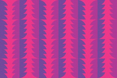 Dalgalı Eğri Dairesel ve Dairesel Şekiller ve Tasarımlar Mor ve Kırmızı Renkler Kütleli Doku Modern Soyut Arkaplan Geometrik Arkaplan