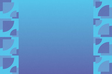 Dalgalı Eğri Dairesel ve Dairesel Şekiller ve Tasarımlar Mavi Renkler Kütleli Doku Modern Soyut Arkaplan Geometrik Arkaplan