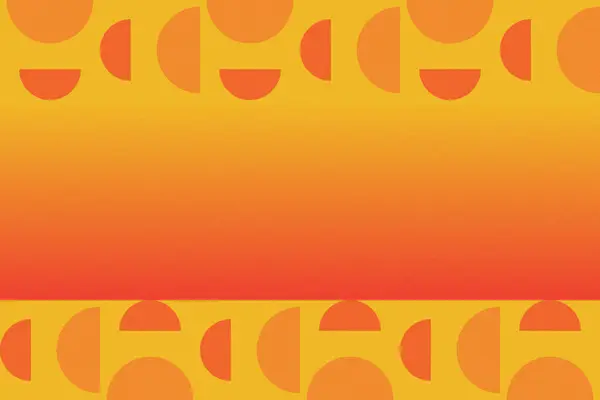 Dalgalı Eğri Dairesel ve Dairesel Şekiller ve Tasarımlar Turuncu ve Sarı Renkler Karıncalı Doku Modern Soyut Arkaplan Geometrik Arkaplan