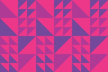 Üçgen ve Üçgen Şekiller ve Tasarımlar Mor ve Kırmızı Renkler Kütleli Doku Modern Soyut Arkaplan Geometrik Arkaplan