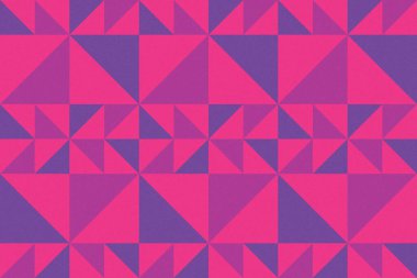 Üçgen ve Üçgen Şekiller ve Tasarımlar Mor ve Kırmızı Renkler Kütleli Doku Modern Soyut Arkaplan Geometrik Arkaplan