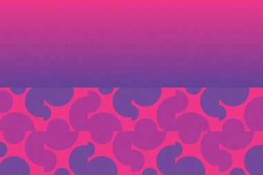 Dalgalı Eğri Dairesel ve Dairesel Şekiller ve Tasarımlar Mor ve Kırmızı Renkler Kütleli Doku Modern Soyut Arkaplan Geometrik Arkaplan